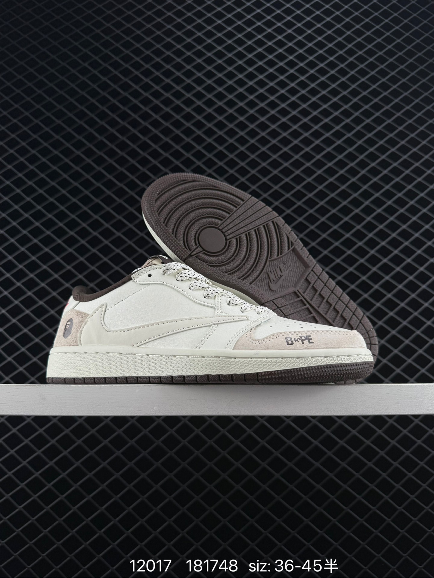 Travis Scott x Air Jordan 1 ” Reverse Mocha “